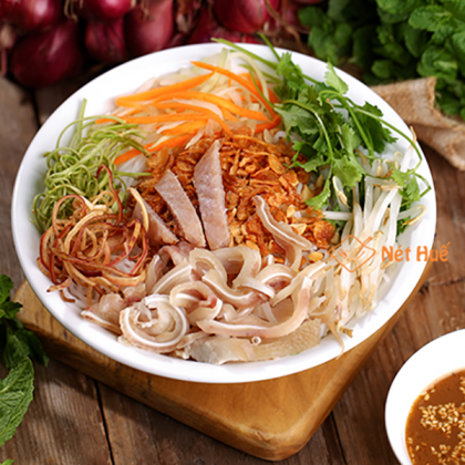 Vermicelli with nem sauce